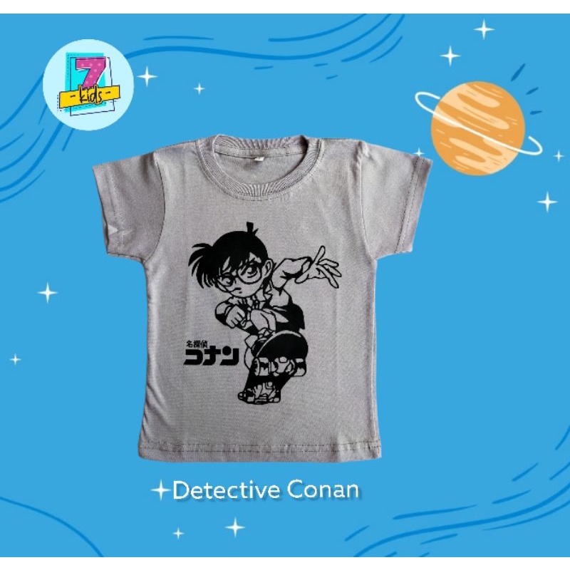 Kaos Anak Karakter Detective Conan