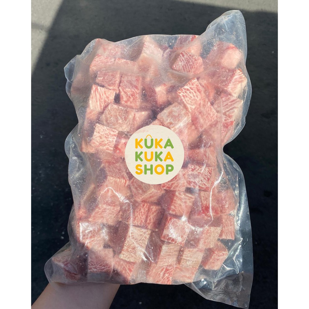 Beef Wagyu Saikoro Cubes Meltique / Daging Sapi