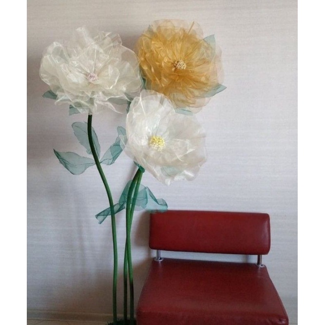 bunga dekorasi, standing flower, bunga artificial, backdrop