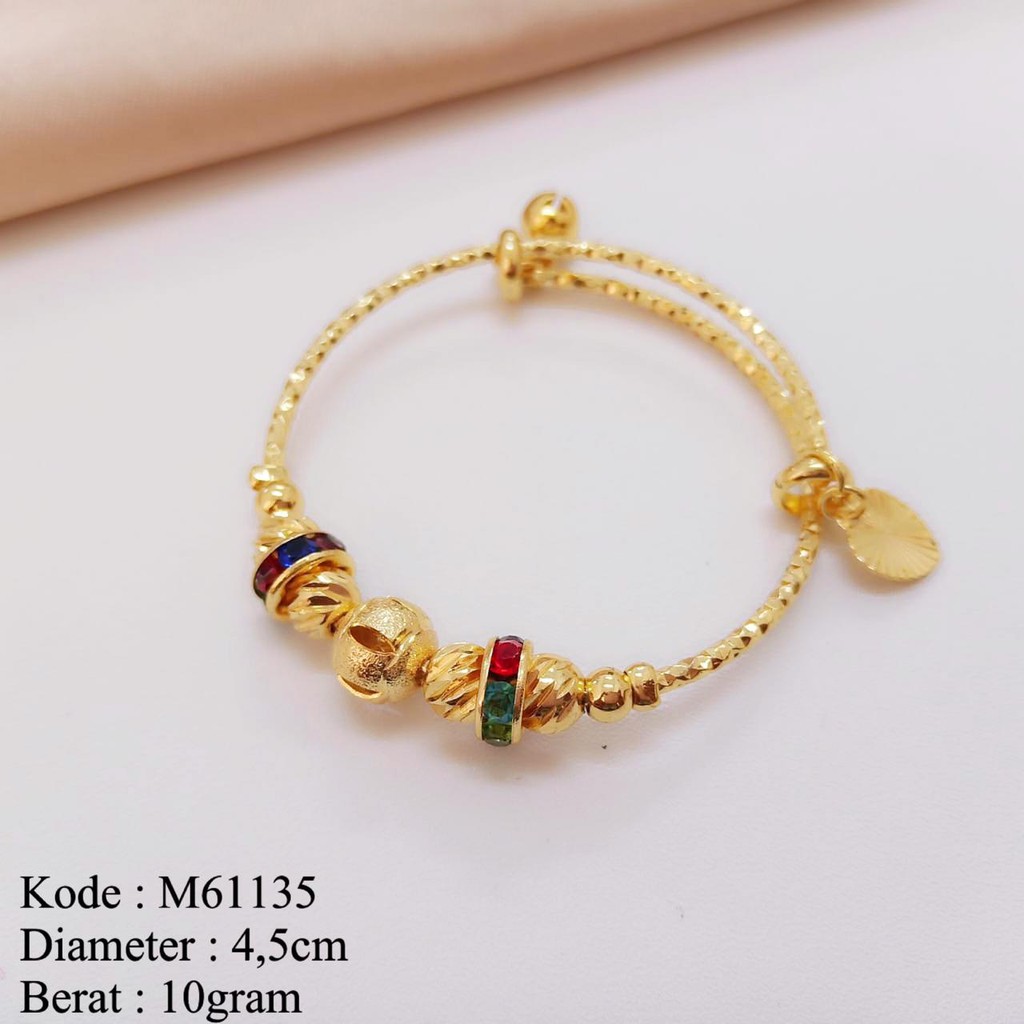 Penawaran Terbatas Gelang Tangan Anak Keroncong Cantik Lapis Emas Perhiasan Anak Missi Jewelry Shopee Indonesia