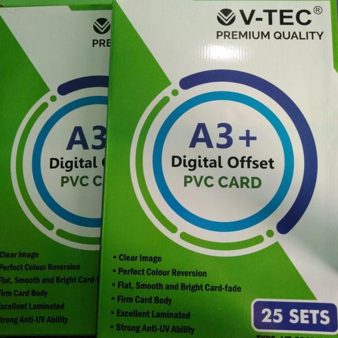 

KERTAS PVC ID CARD A3 PLUS INSTAN 5 SET