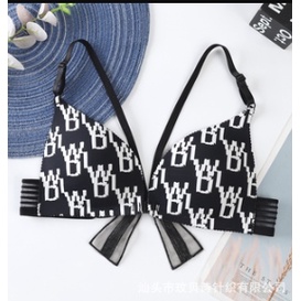 GO!BR841 BRA BH SEXY KANCING DEPAN DENGAN SIMPUL PITA KUPU-KUPU BUTERFLY DI BELAKANG MOTIF LUCU