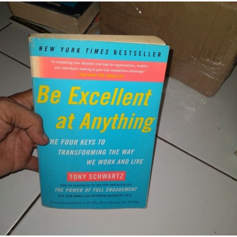

BUKU BE EXCELLENT AT ANYTHING THE FOUR KEYS TO TRANSFORMING THE WAY WE WORK