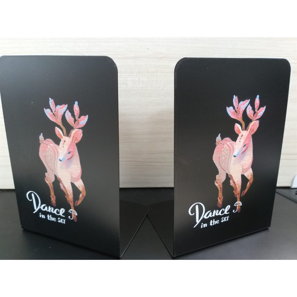 

Penyangga Buku Besi / Book Stand / Pembatas Buku / STANDARD BUKU 777 3609
