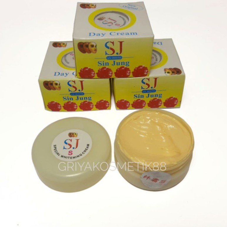 CREAM SJ TOPENG SIANG / MALAM ORYGINAL ecer
