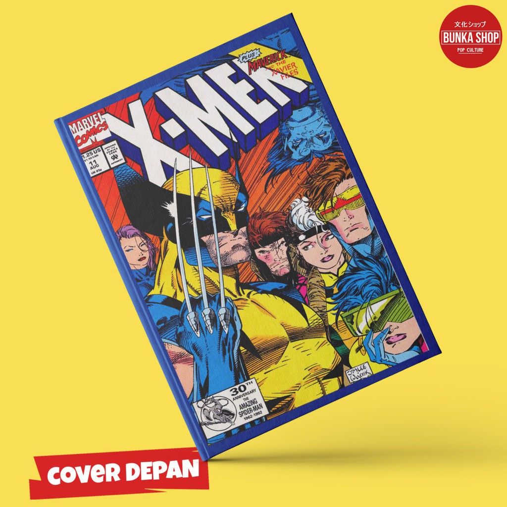 

Terlaris ✨ - Notebook Marvel Xmen Klasik 02 Hardcover A5 Buku Tulis Catatan Note Agenda Planner3.1.23