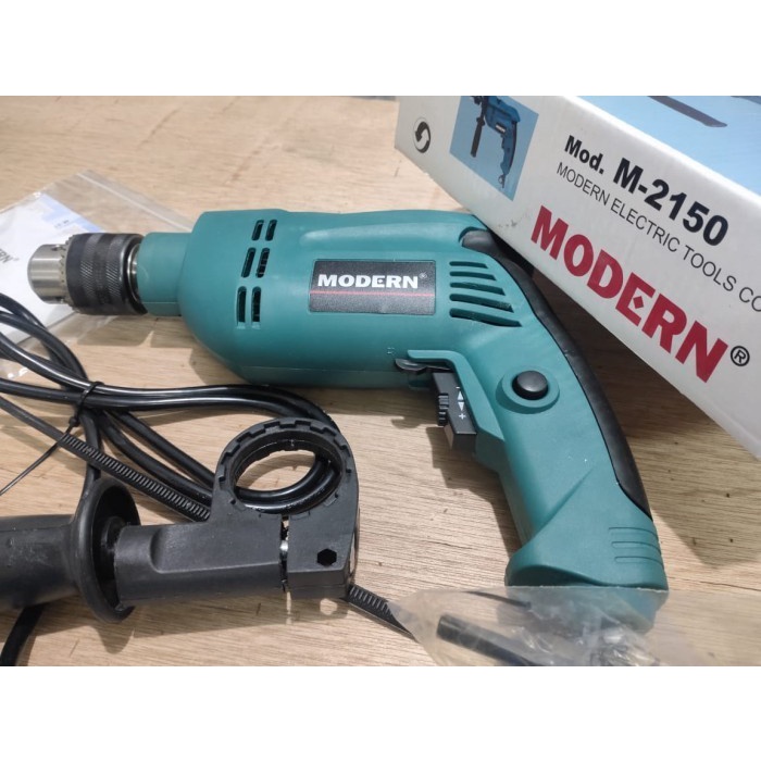 PTMndri - PROMO Paket Mesin Bor Listrik Modern M-2150 Mesin Bor Tangan M2150