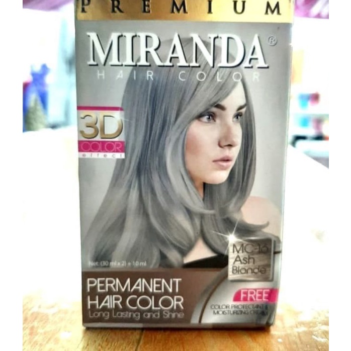 MIRANDA HAIR COLOR ASH BLONDE