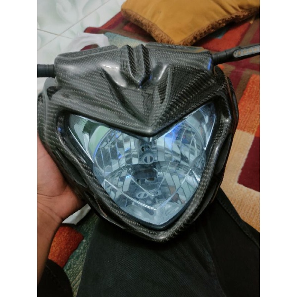 Headlamp MT125 By onekyt carbon kevlar