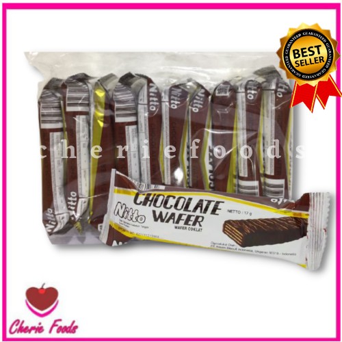 

Nitto Waffer Choco Stick 17gram x 10pcs