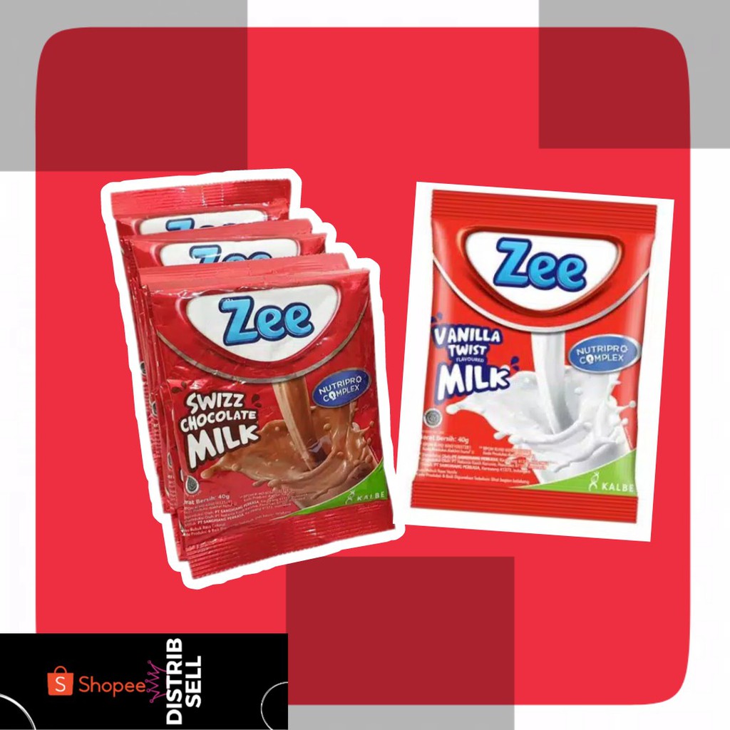 

SUSU ZEE SACHET 40gr (SATUAN) / SUSU ZEE COKLAT / Vanilla Twist Milk