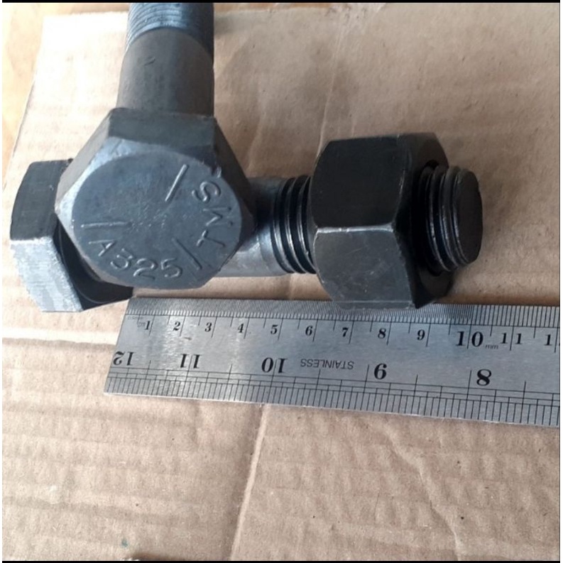 BAUT MUR A325 1 X 4 INCH / BAUT MUR BAJA ASTM A325