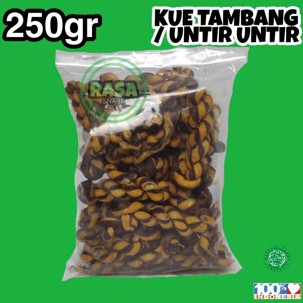

KUE TAMBANG MANIS / UNTIR UNTIR 250gr Kriuk Manis