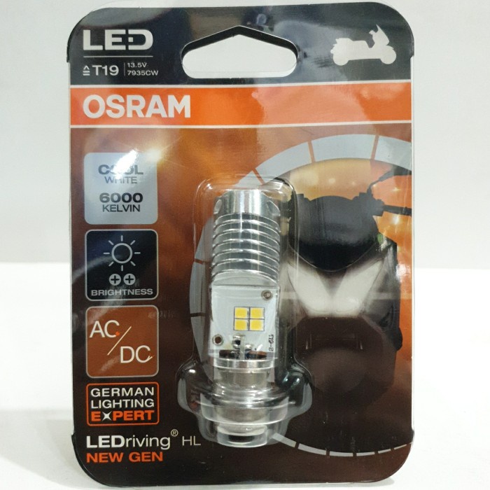MOTOR-LAMPU- LAMPU DEPAN LED OSRAM BEAT VARIO SCOOPY FI POP 125 KARBU STREET ECO -LAMPU-MOTOR.