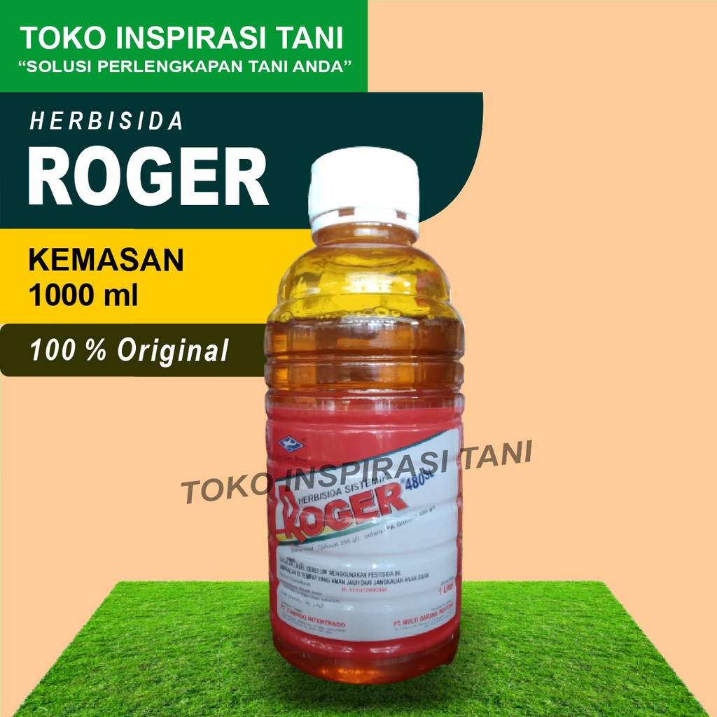 Jual Roger Sl Herbisida Obat Pertanian Kemasan Liter Herbisida