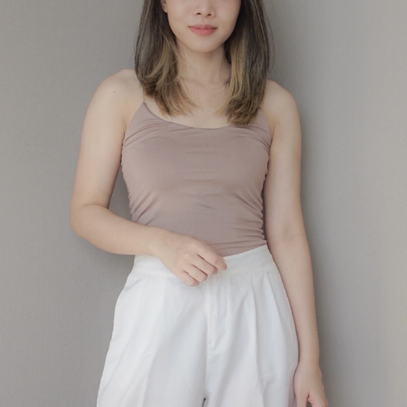 MSMO Spageti Tank Top Tali / Top Wanita-4