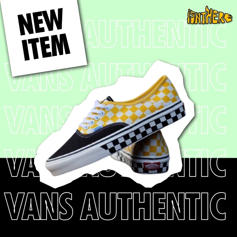 VANS AUTHENTIC SF BLACK SUNFLOWER ORIGINAL