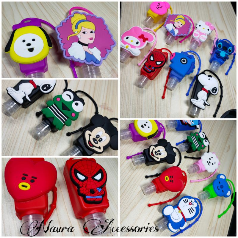 HAND SANITIZER GEL 30ml/SANITIZER GANTUNG KARAKTER/CAIRAN PEMBERSIH TANGAN TERMURAH