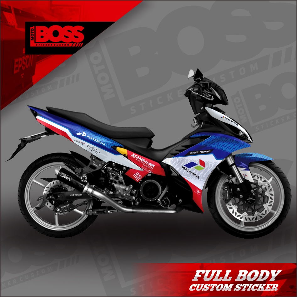 Decal Sticker Jupiter Mx 135 New Full Body Stiker Decal Jupiter Mx 135 New Striping Full Body Jupite