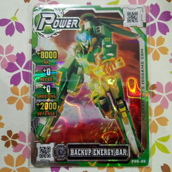 hero of robots silver power backup energy bar ( falcon ) v5