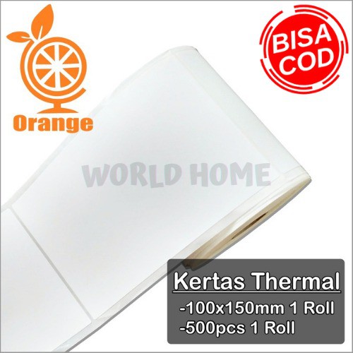 Wh - Kertas Thermal / Thermal Label 500 Pcs