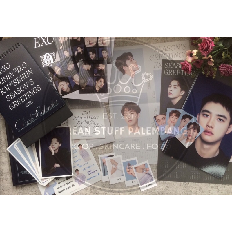 [READY STOCK] Sharing EXO Season Greeting 2022 SG22 Benefit SMTOWN&STORE