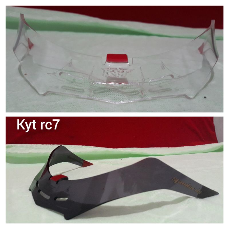 spoiler kyt rc7/spoiler helm kyt rc7/spoiler rc7
