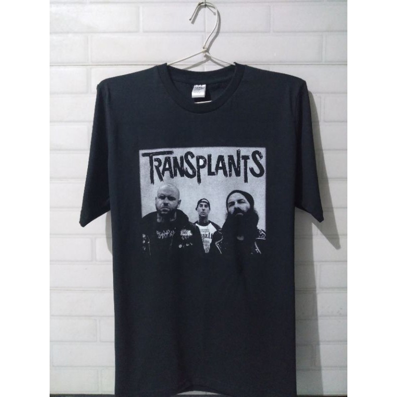 kaos Musik band transplants - tdk ada jahitan pinggir