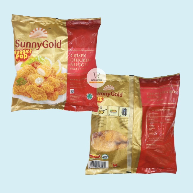 Sunny Gold Crispy Nugget Pop Crumbles / Naget Ayam 440Gram