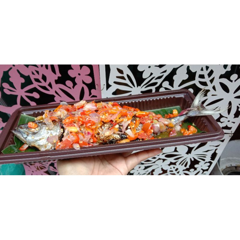 Ikan Cakalang Bakar Rica-rica Sambal dabu-dabu halal Lauk enak