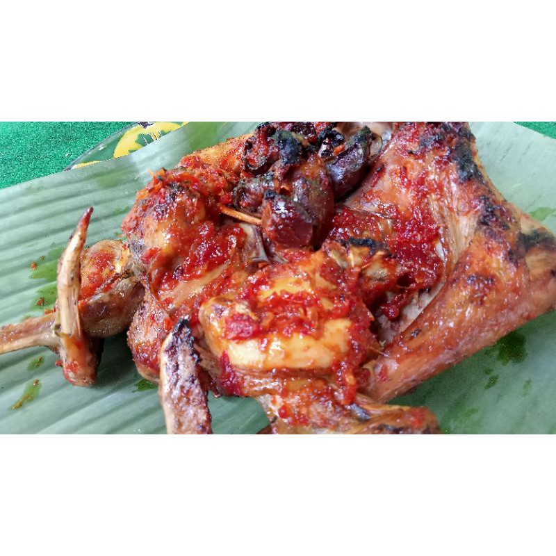 

Ayam kampung bakar bumbu pedas