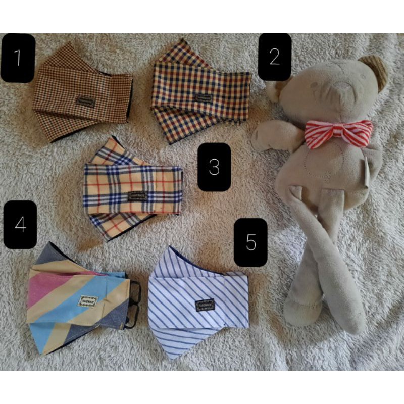 Masker duckbill kain