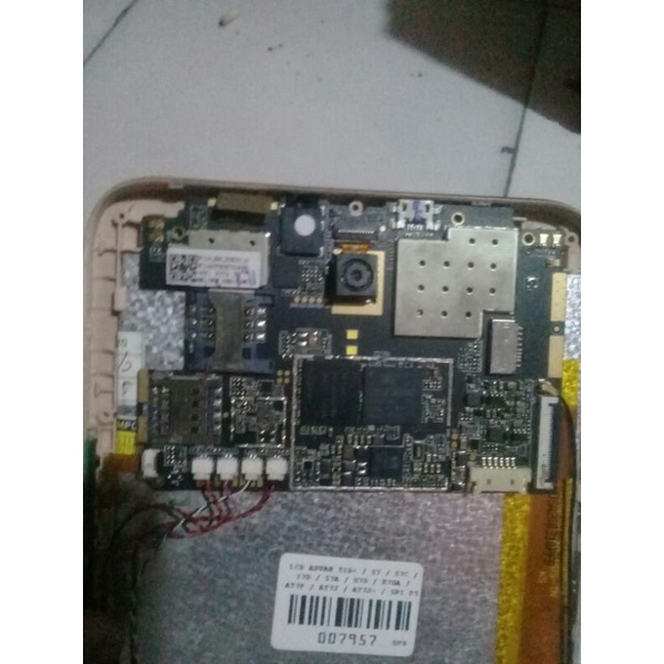 Mesin Tab advan I7D Hidup normal
