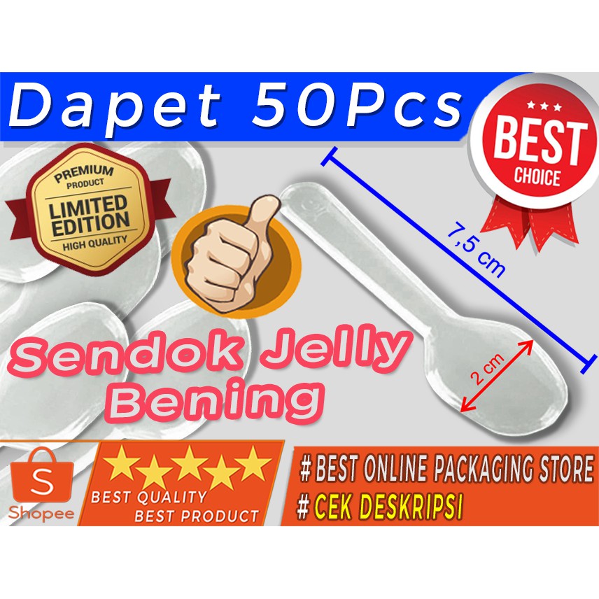 SENDOK JELLY BENING / SENDOK ES KRIM BENING