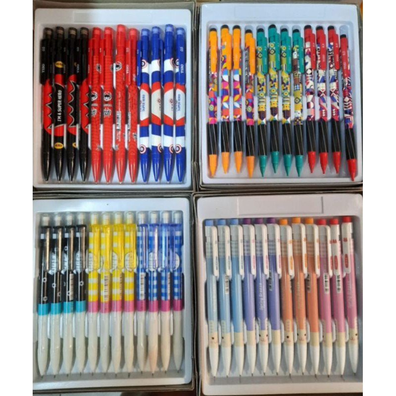 

Pensil Mekanik Motif 0.5mm 24pcs / Mechanic Pensil