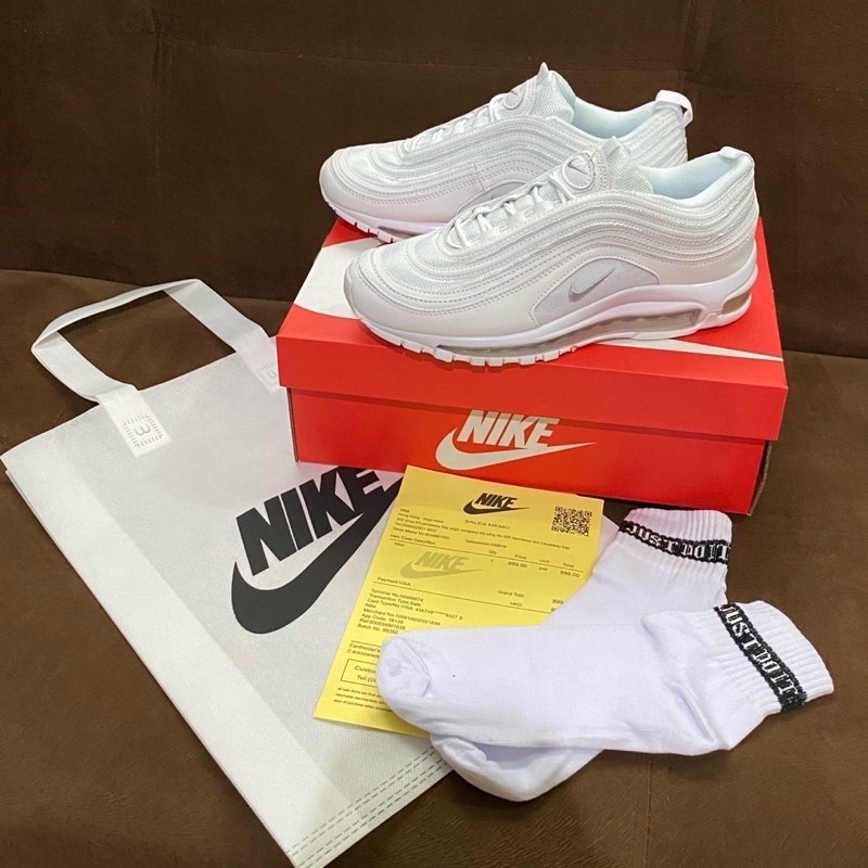 Sepatu Armax Ar Max 97 Full All Triple Black White Silver Bullet Undefeated Rust Pink Hitam Putih-2