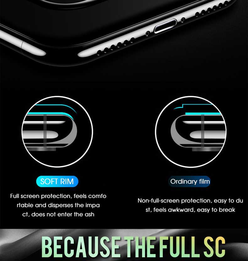 Pelindung Layar Tempered Glass 25d Curved Soft Edge Untuk Iphone 11 12 Pro Max X Xs Max Xr