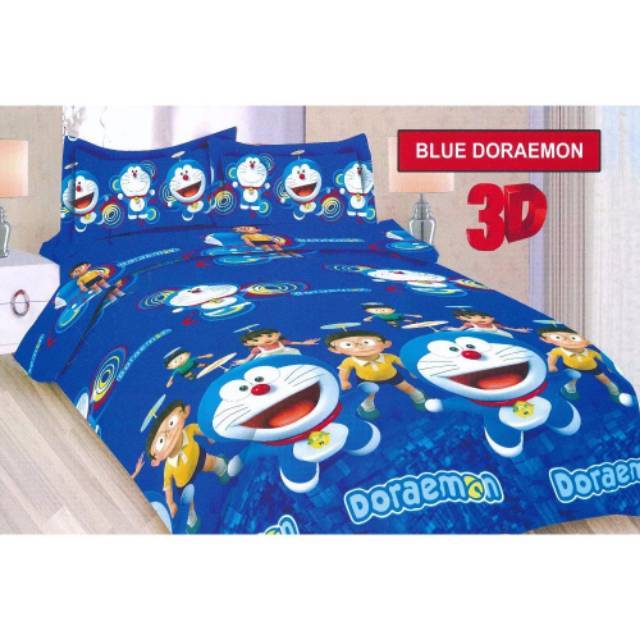 Sprei bonita doraemon king size 180x200