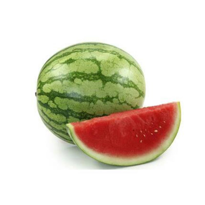 Semangka merah 1 buah (+- 2 kg)