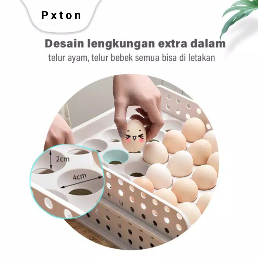 EGG BOX Tempat telur TINGKAT / Rak Tempat Penyimpanan Telur Rak Telur