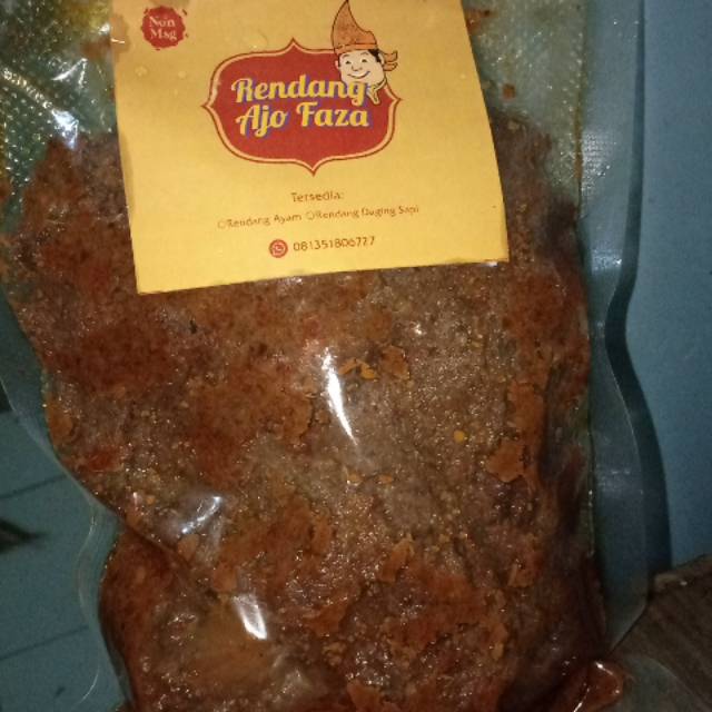 

Rendang ayam Ajo Faza