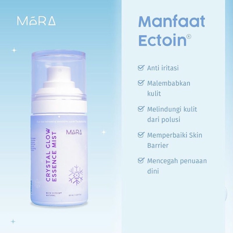 MERA|CRYSTAL GLOW ESSENCE MIST|MERA MILAGROS|KECANTIKAN BPOM