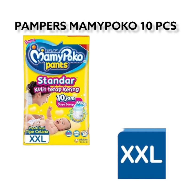 PAMPERS MAMYPOKO PANTS 1 RENCENG 10 PCS