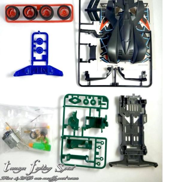 ♫ Tamiya MOWANG Beak Spider Super 1 Chassis MW409 ♖
