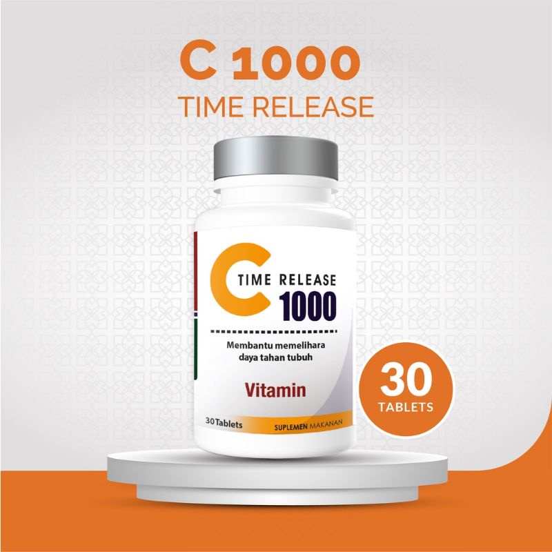 Treelains Vitamin C 1000mg Time Release (30 Tablet)