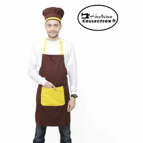 Celemek apron combination  warna Celemek pria wanita Celemek masak Celemek kitchen