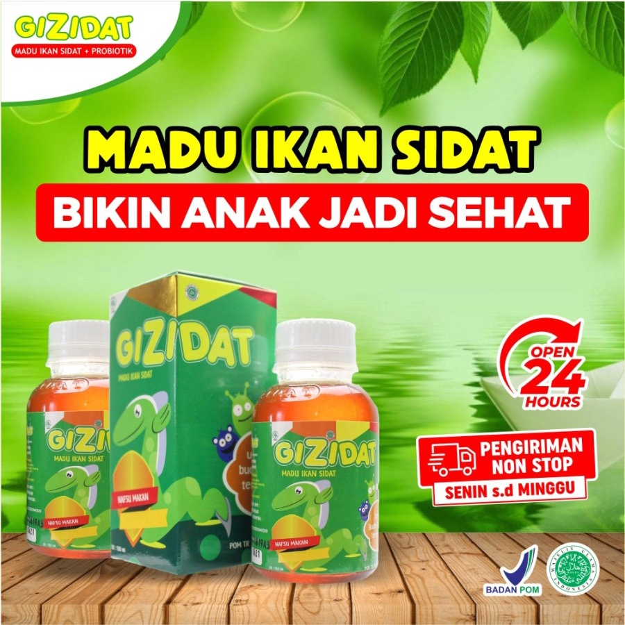 GIZIDAT Vitamin Penambah Nafsu Makan Berat Badan Anak dan Bayi