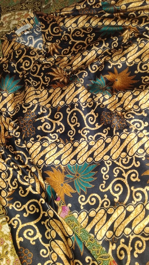 Couplebatik / Sarimbit Motif Kenanga Navy