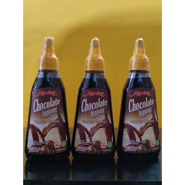 mariza coklat topping kemasan botol 350ml