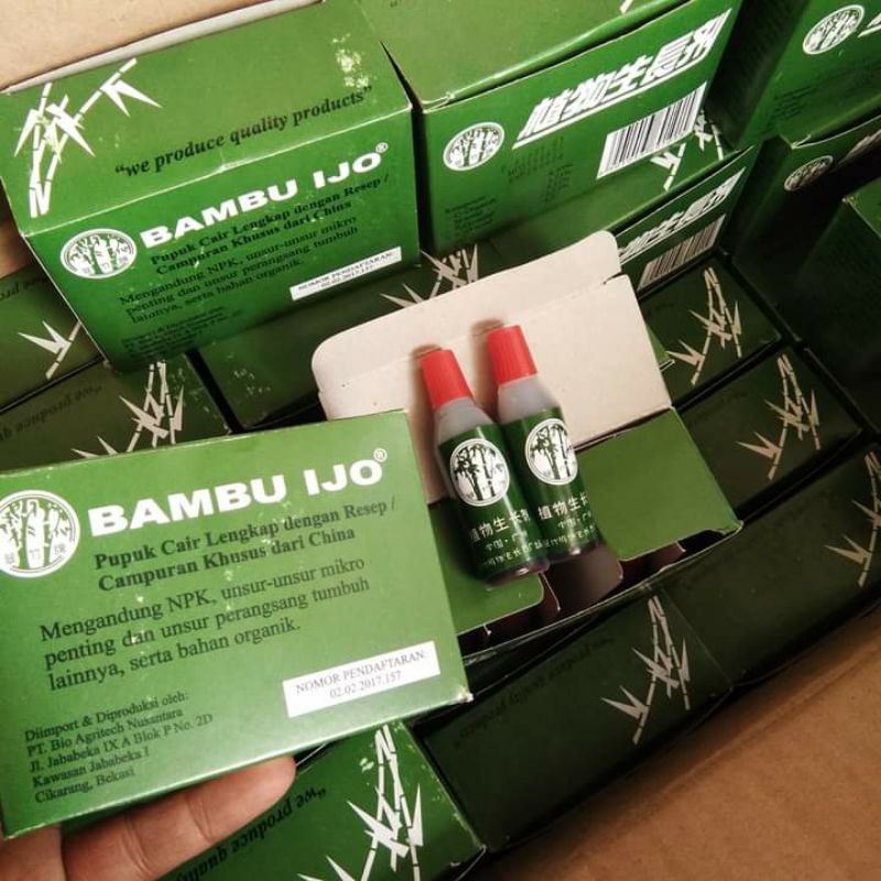 PUPUK ORGANIK CAIR (POC DAN ZPT) CAP BAMBU IJO